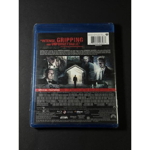 Shutter Island (DVD, 2010) Leonardo DiCaprio NEW, SEALED - Picture 2 of 2